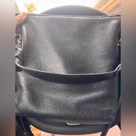 Coach Black Pebbled Leather Shoulder/crossbody Bag SMALL - Picture 2 of 7